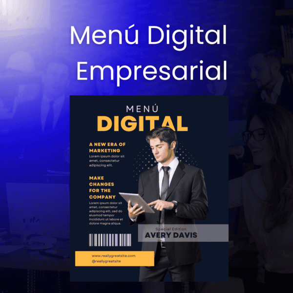 Menú Digital Empresarial